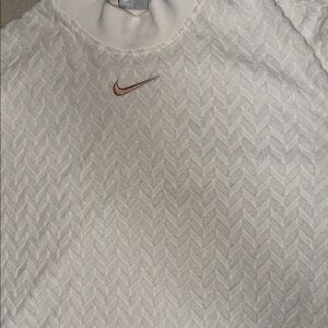 Nike Cream Textured Crewneck